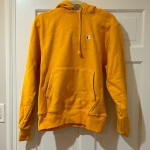 Yellow Champion Hoodie